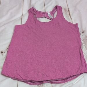 Ivivva By Lululemon Girls Athletic Tank Top Size 14 Beautiful Heathered Pink